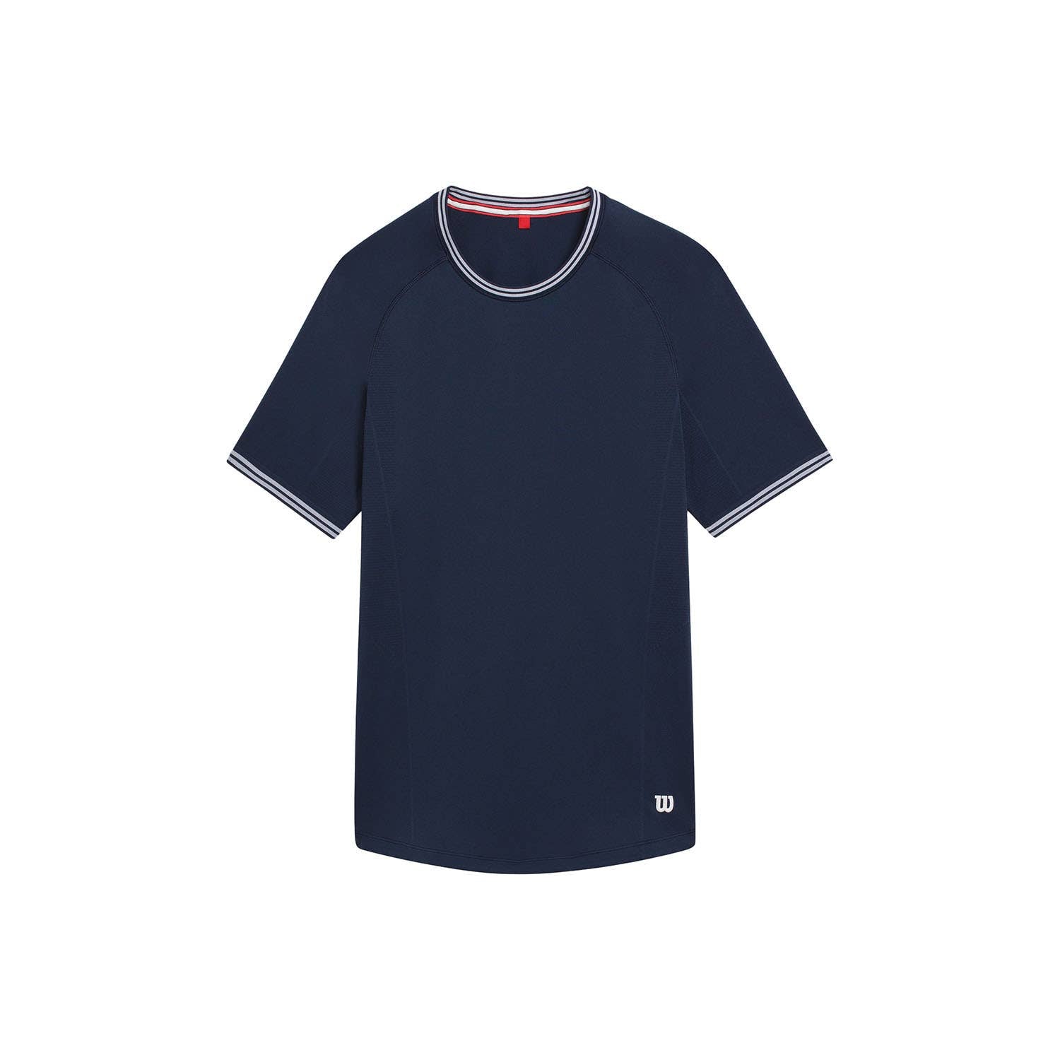 CAMISETA WILSON COURT PERFORMANCE CREW AZUL MARINO