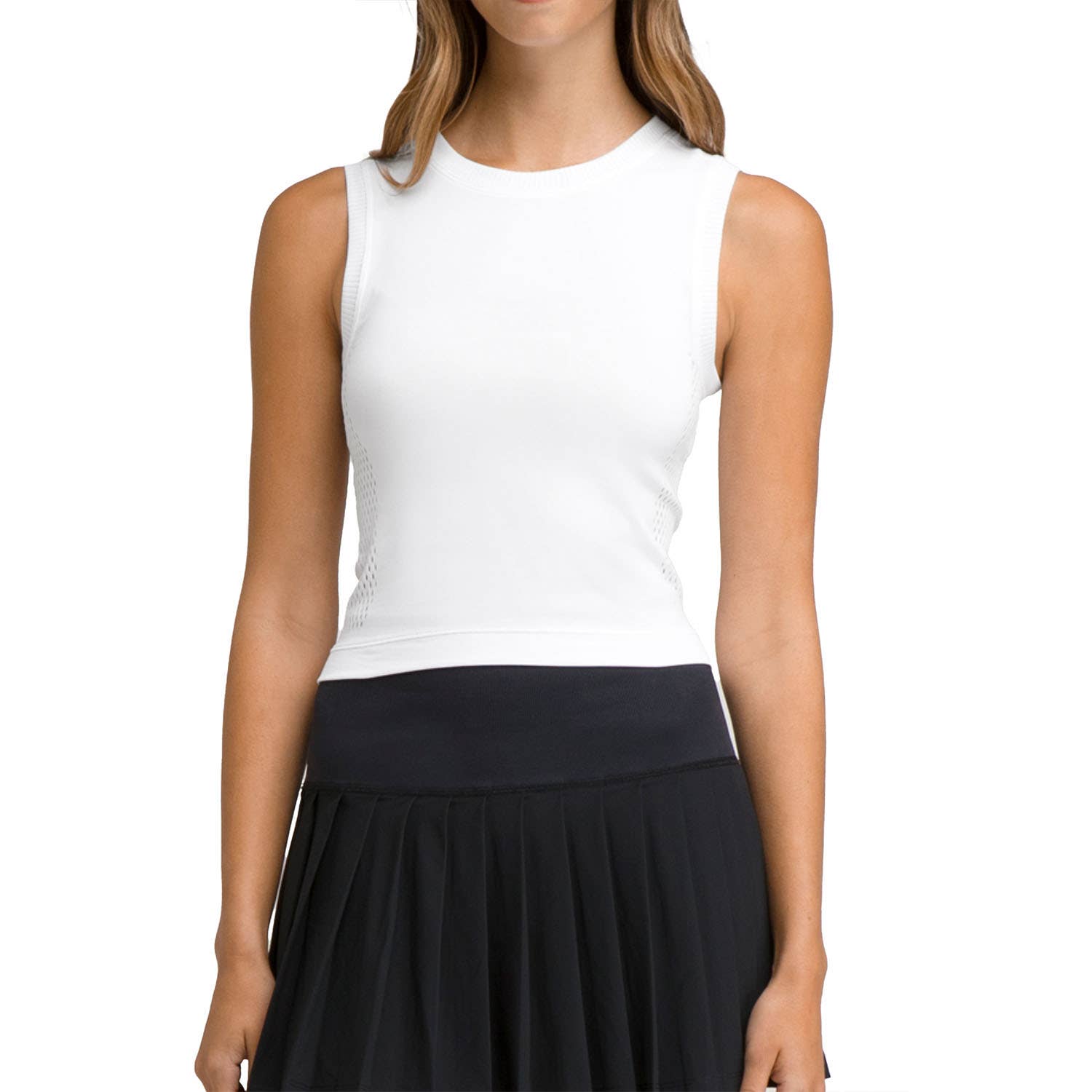 CAMISETA SIN MANGAS WILSON PRO SEAMLESS BLANCO MUJER