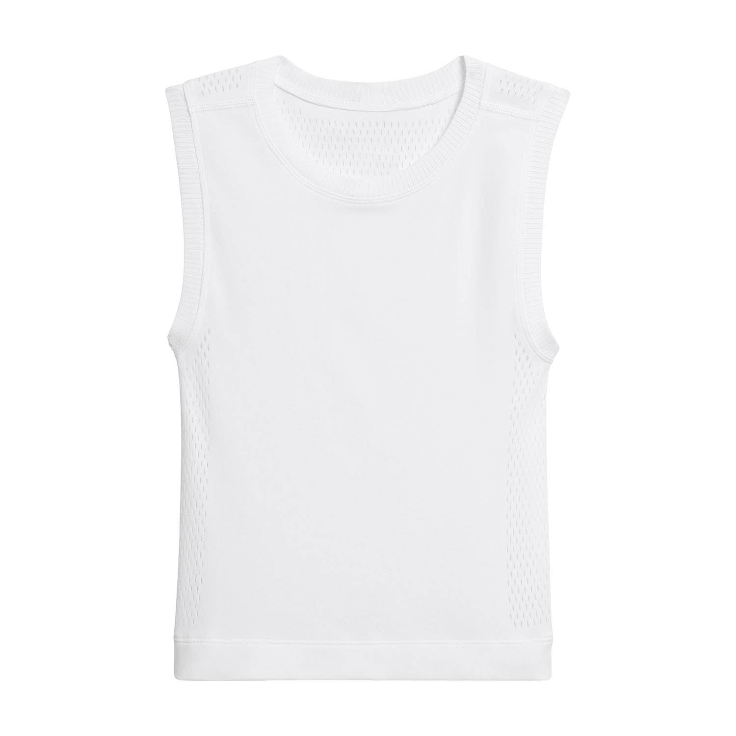 CAMISETA SIN MANGAS WILSON PRO SEAMLESS BLANCO MUJER