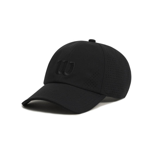 GORRA WILSON ACTIVE PERFORATED NEGRO