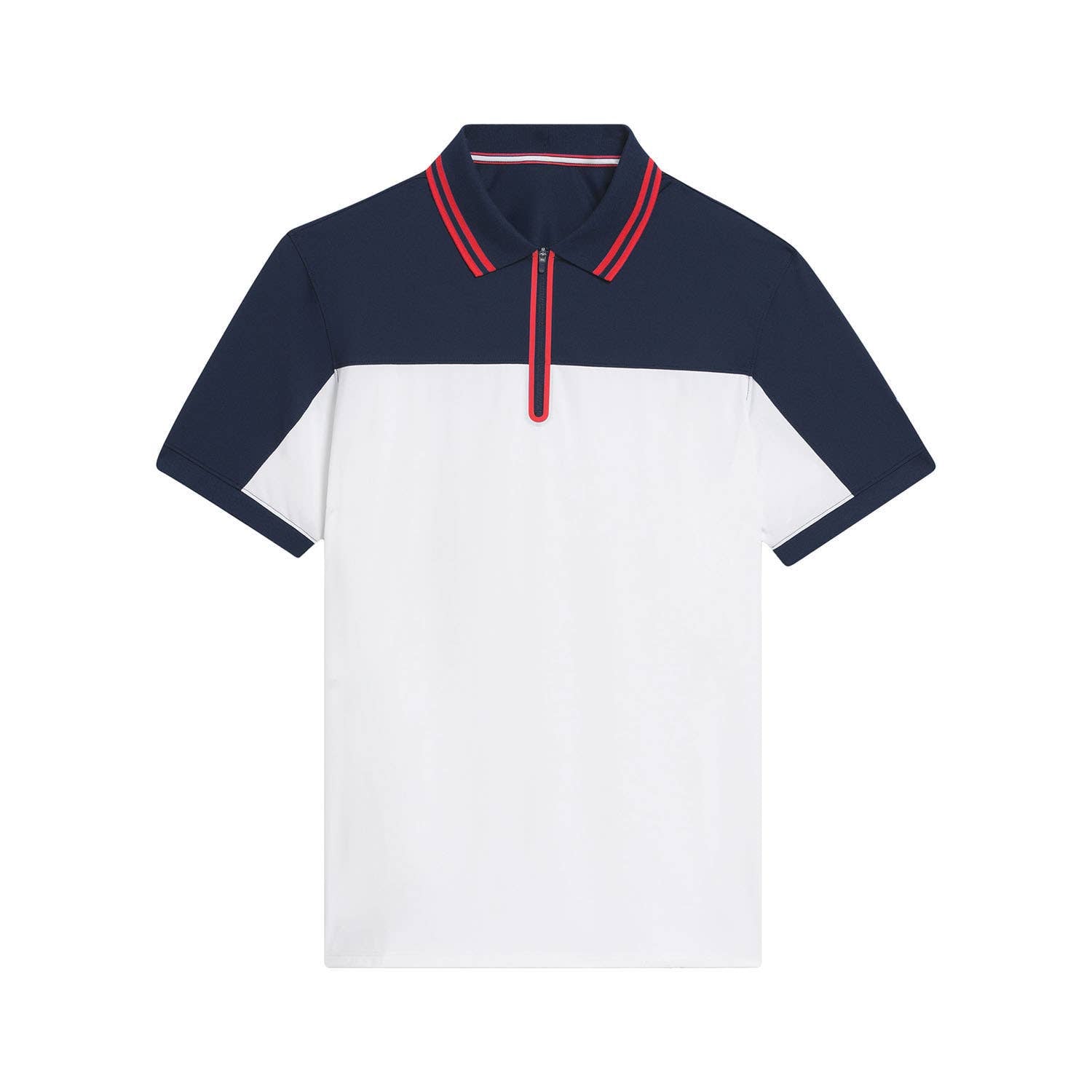 POLO WILSON ADVANTAGE ZIP AZUL MARINO