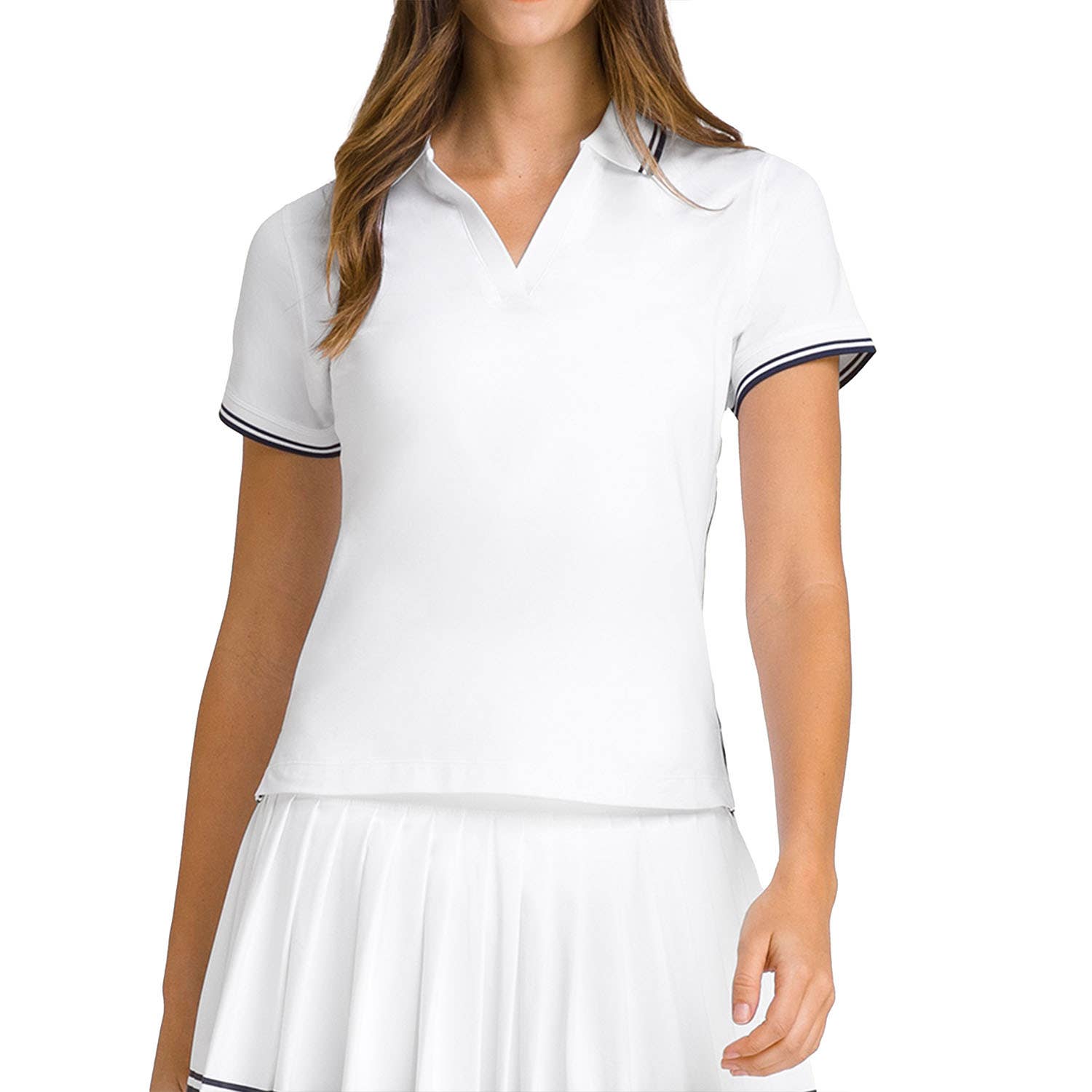 POLO WILSON CLUB BLANCO MUJER