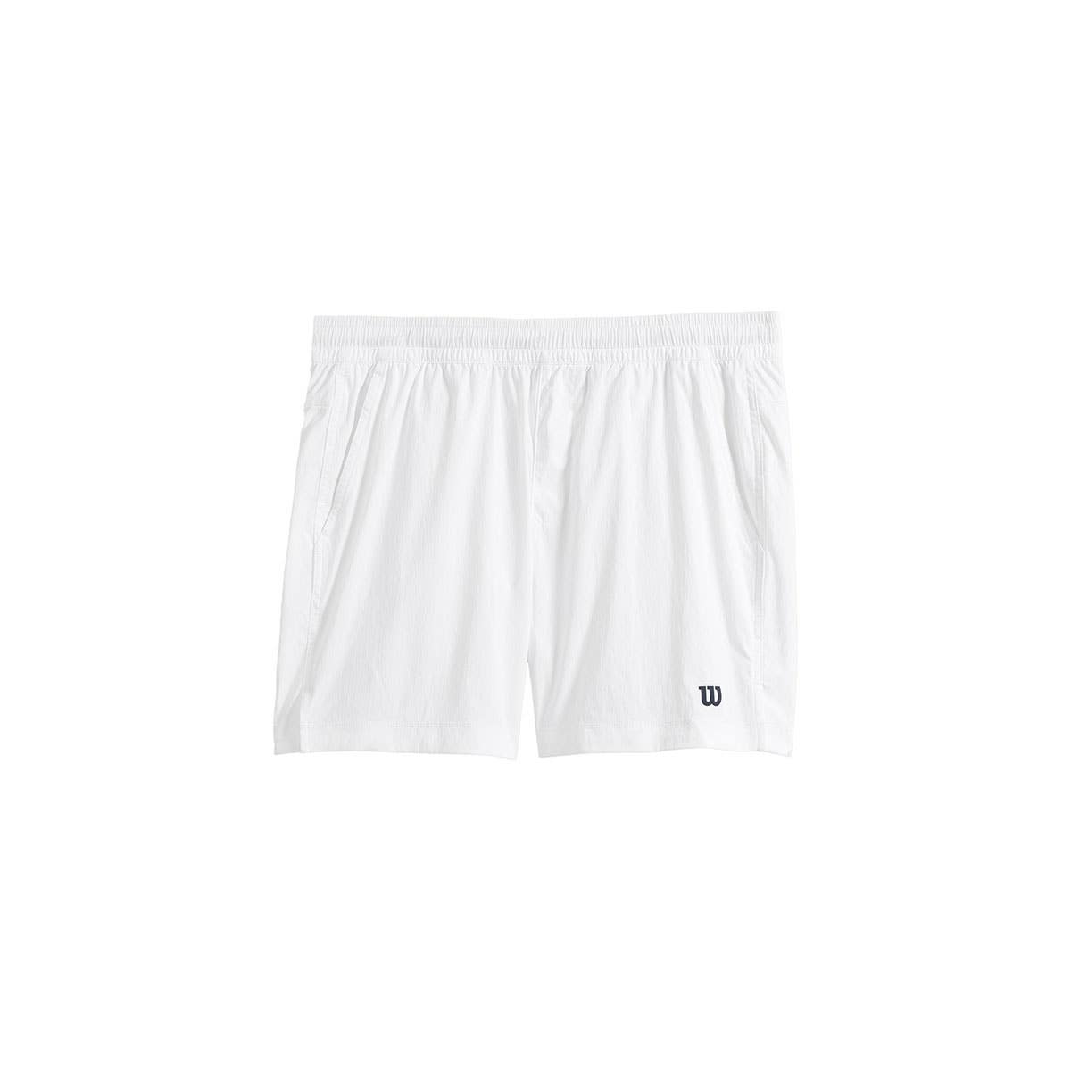 SHORT WILSON TENNIS VOLLEY 6" BLANCO