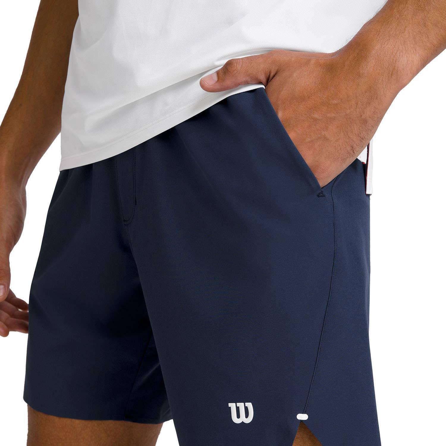 SHORT WILSON TOURNAMENT V2 - 7" AZUL MARINO