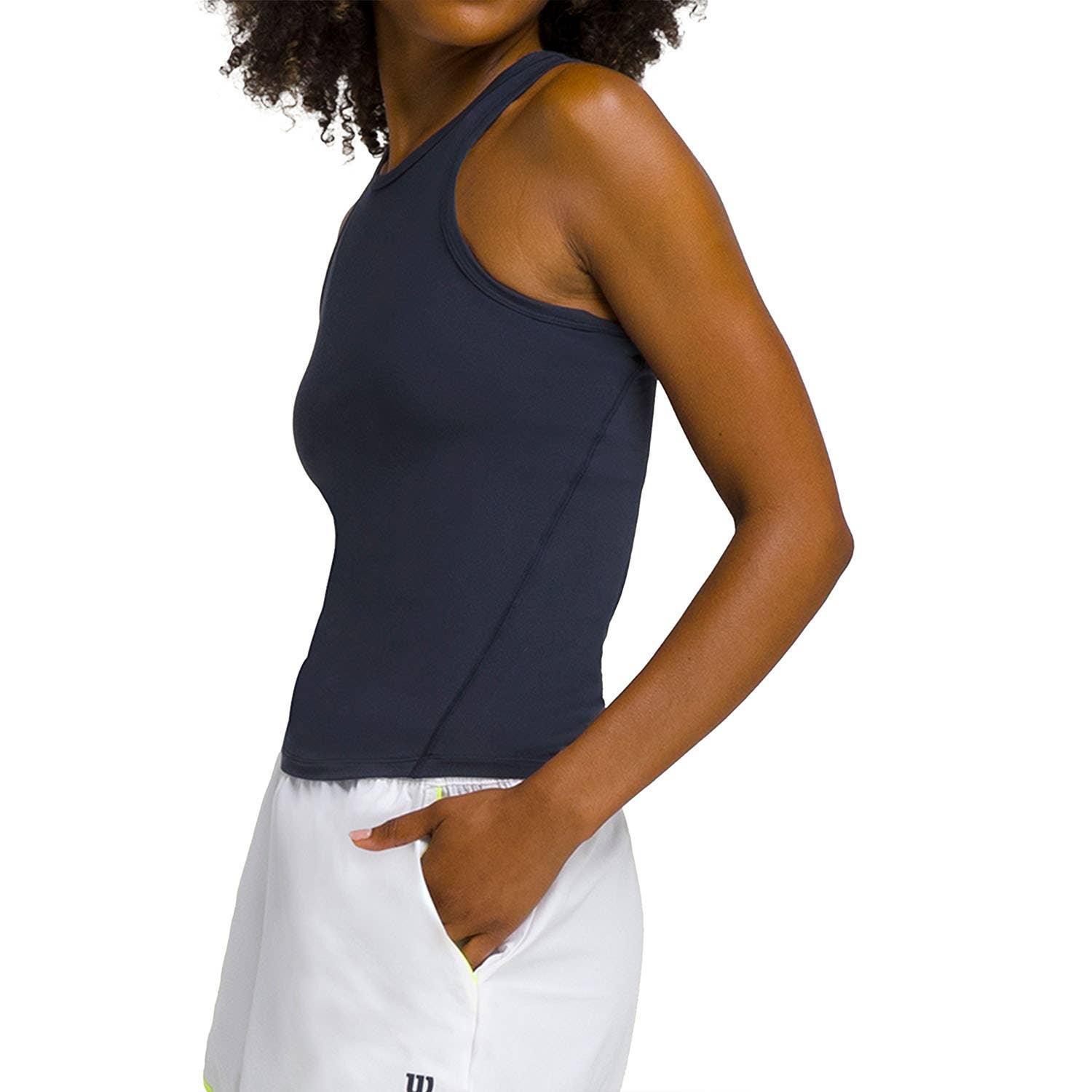 TOP WILSON FIELDHOUSE LITE AZUL MARINO MUJER
