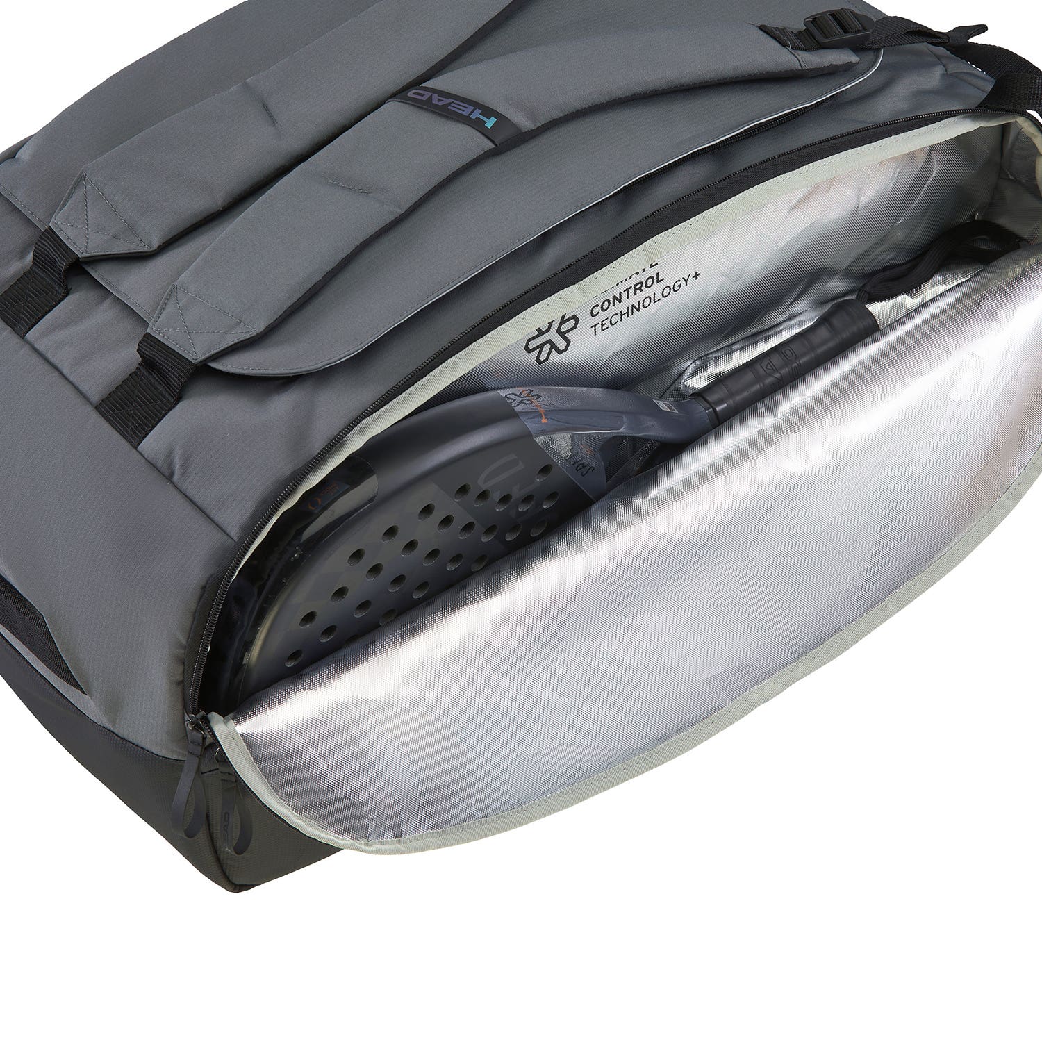 PALETERO HEAD PRO X L 260135 NEGRO GRIS
