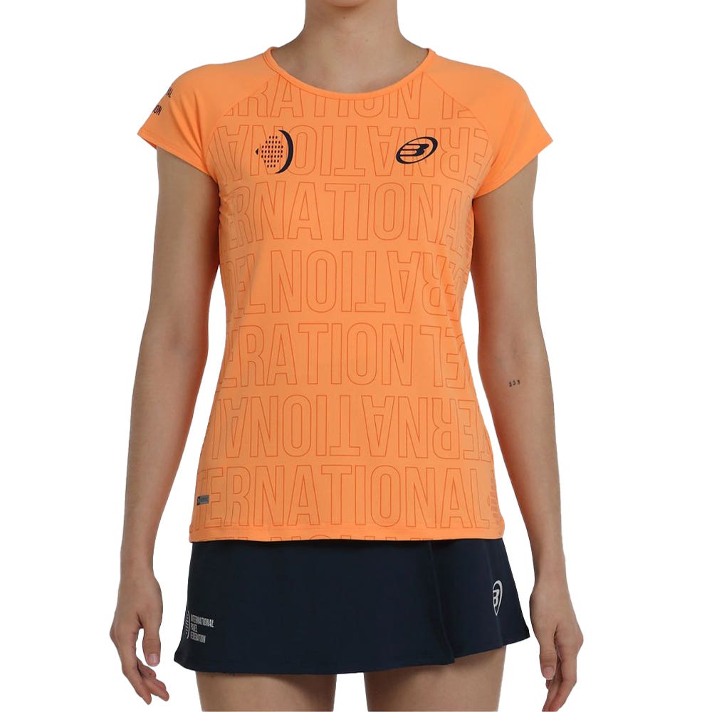 CAMISETA BULLPADEL EPATA MUJER NARANJA