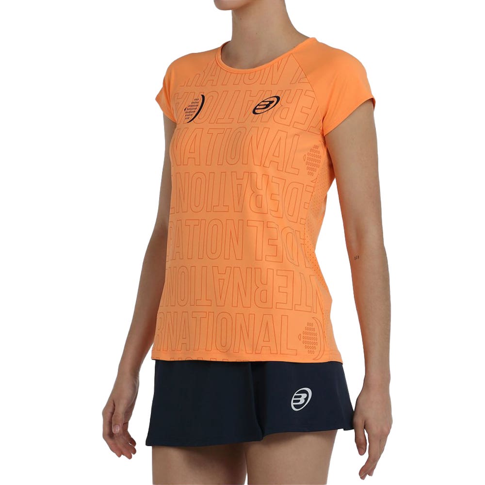CAMISETA BULLPADEL EPATA MUJER NARANJA