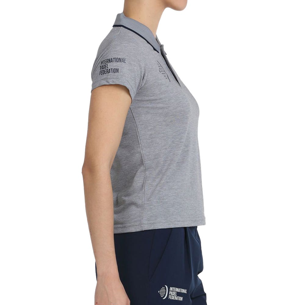 POLO BULLPADEL EXILO GRIS MEDIO VIGORÉ MUJER