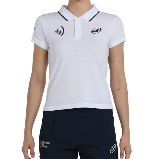 POLO BULLPADEL EXILO MUJER BLANCO