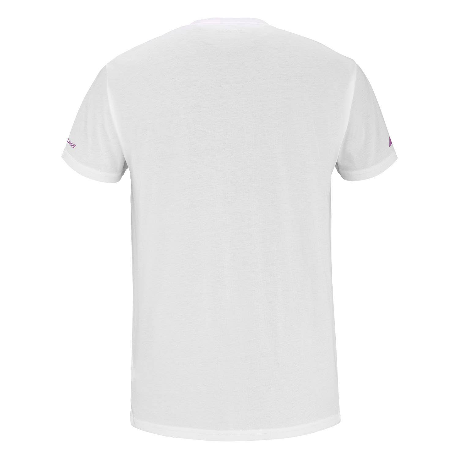 CAMISETA ALGODÓN BABOLAT JUAN LEBRON BLANCO