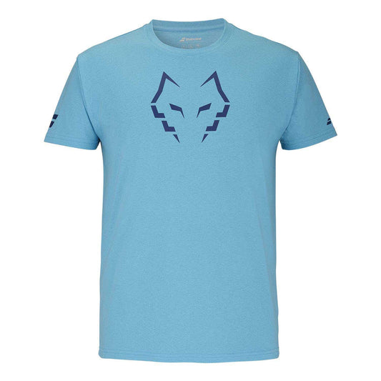 CAMISETA ALGODÓN BABOLAT JUAN LEBRON AZUL CIAN 2025