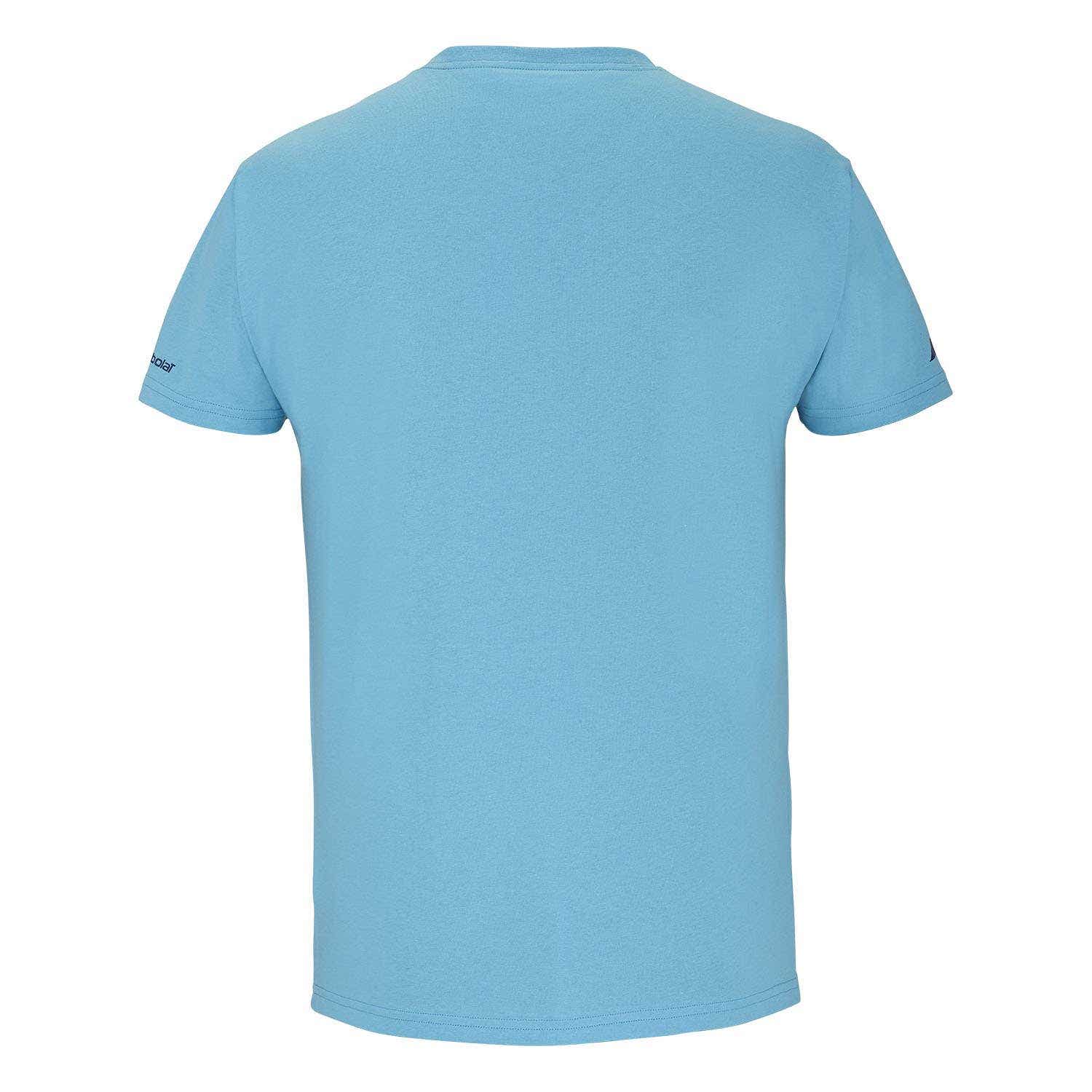 CAMISETA ALGODÓN BABOLAT JUAN LEBRON AZUL CIAN 2025