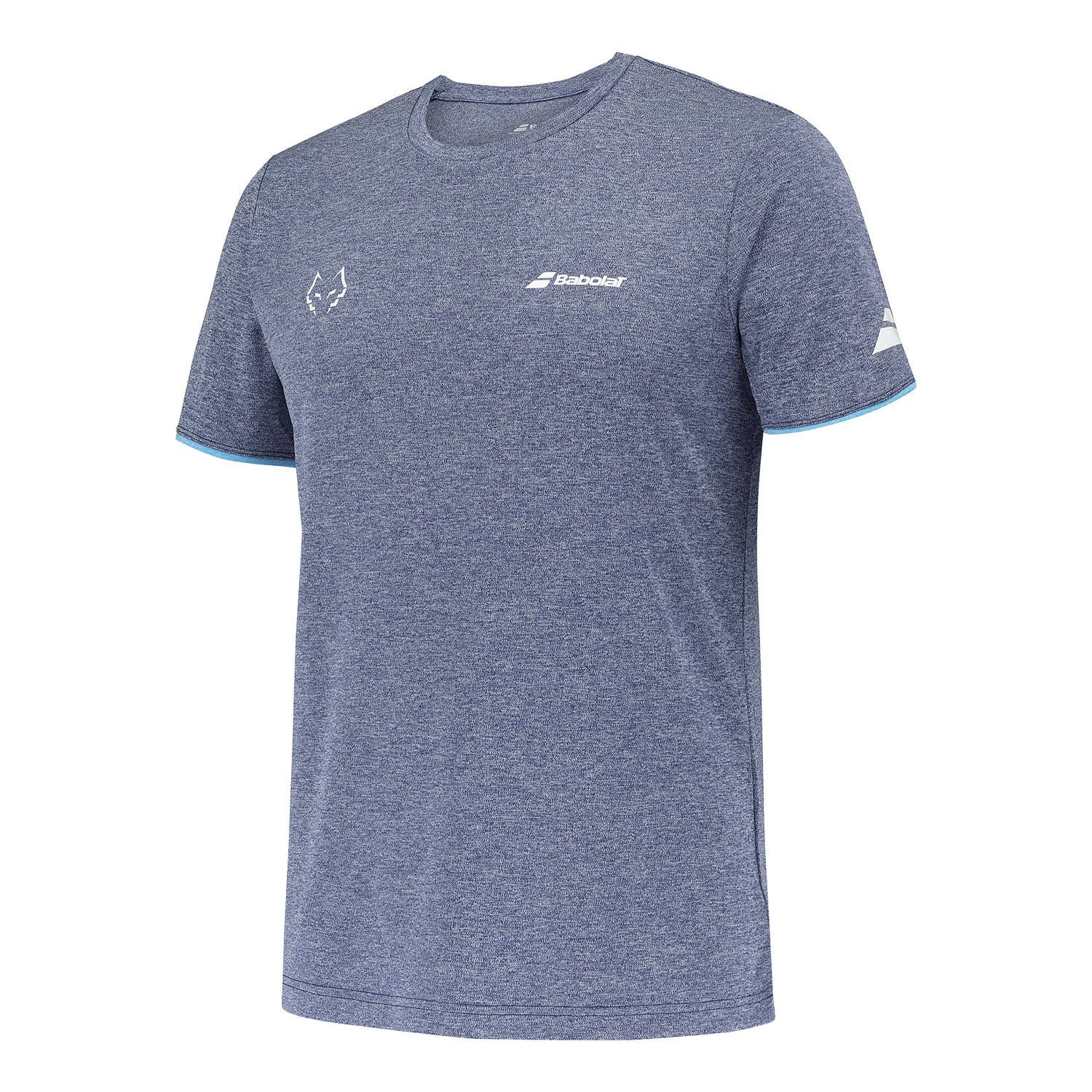 CAMISETA BABOLAT JUAN LEBRÓN GRIS
