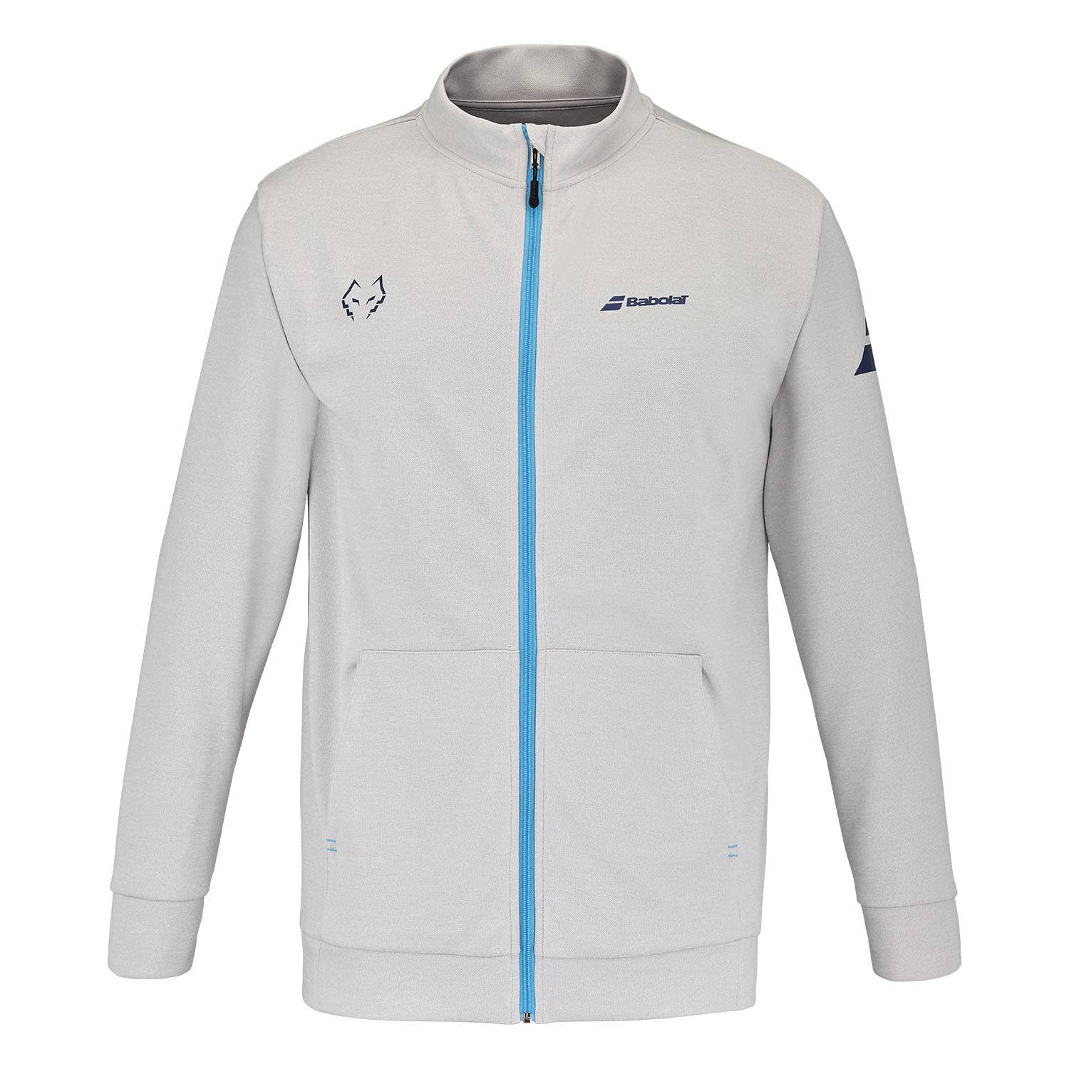 CHAQUETA BABOLAT JUAN LEBRÓN BLANCO