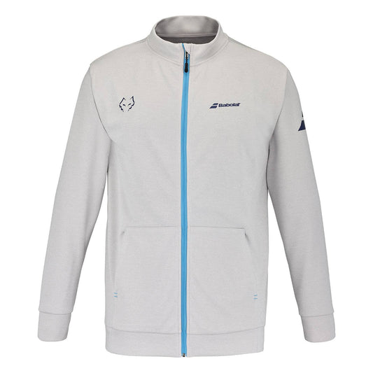 CHAQUETA BABOLAT JUAN LEBRÓN BLANCO