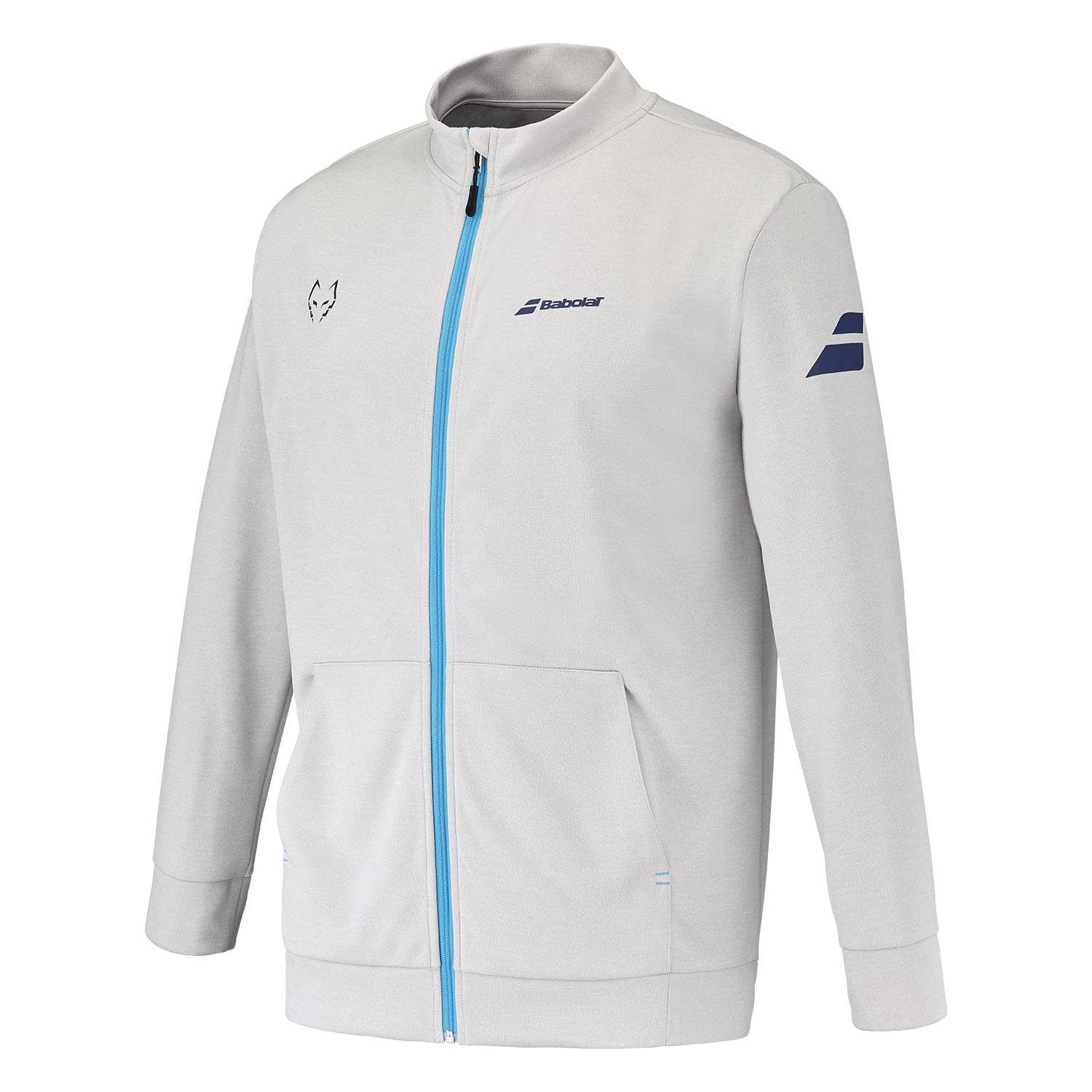 CHAQUETA BABOLAT JUAN LEBRÓN BLANCO