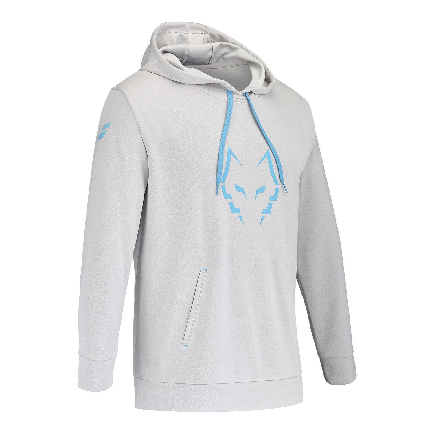 SUDADERA CAPUCHA BABOLAT JUAN LEBRÓN GRIS 2025