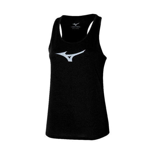 CAMISETA MIZUNO CORE RB MUJER NEGRO