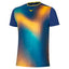 CAMISETA MIZUNO FRONTIER SHADOW GRAPHIC TEE AZUL