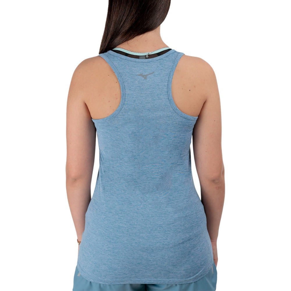 CAMISETA MIZUNO IMPULSE CORE MUJER GRIS