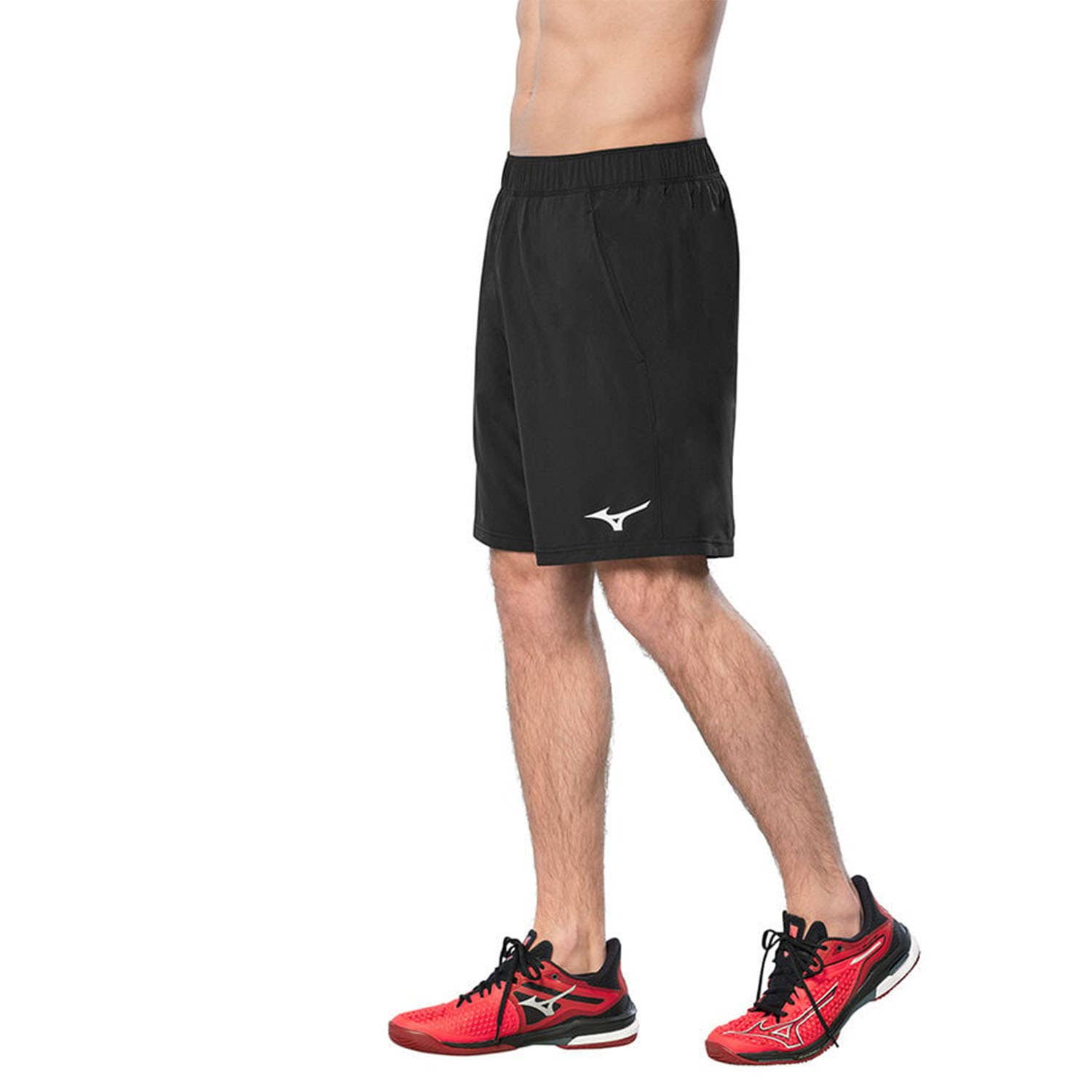 SHORT MIZUNO 8 EN FLEX NEGRO