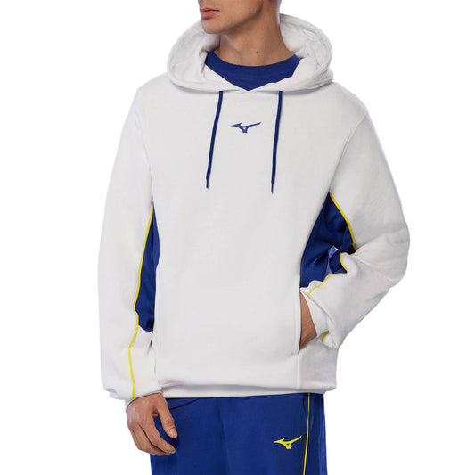 SUDADERA MIZUNO ATHLETICS BLANCO