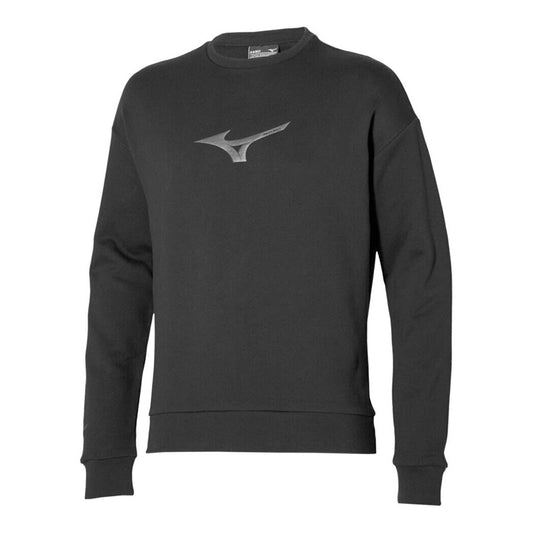 SUDADERA MIZUNO ATHLETICS RB CREW NEGRO