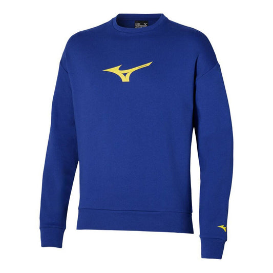 SUDADERA MIZUNO ATHLETICS RB CREW AZUL