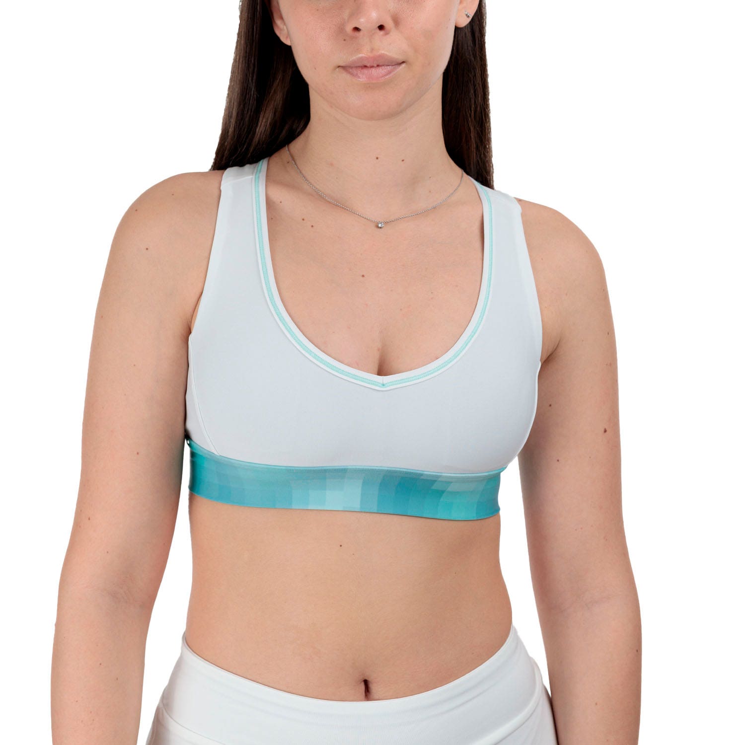 SUJETADOR DEPORTIVO MIZUNO FRONTIER MUJER BLANCO