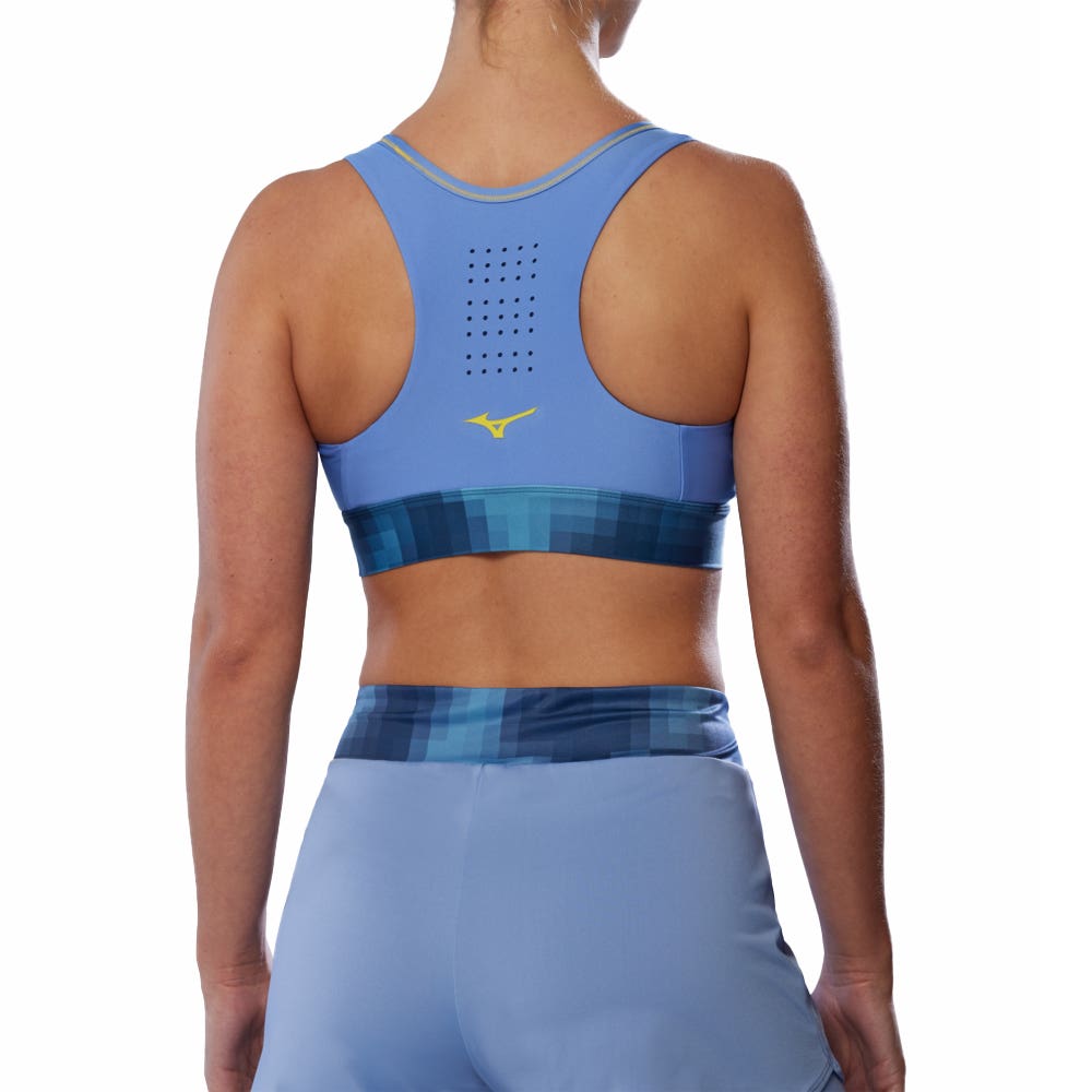 SUJETADOR DEPORTIVO MIZUNO FRONTIER MUJER AZUL