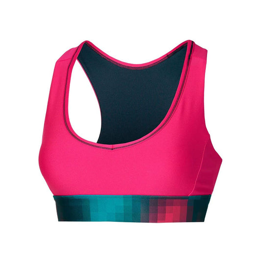 SUJETADOR DEPORTIVO MIZUNO FRONTIER MUJER ROSA