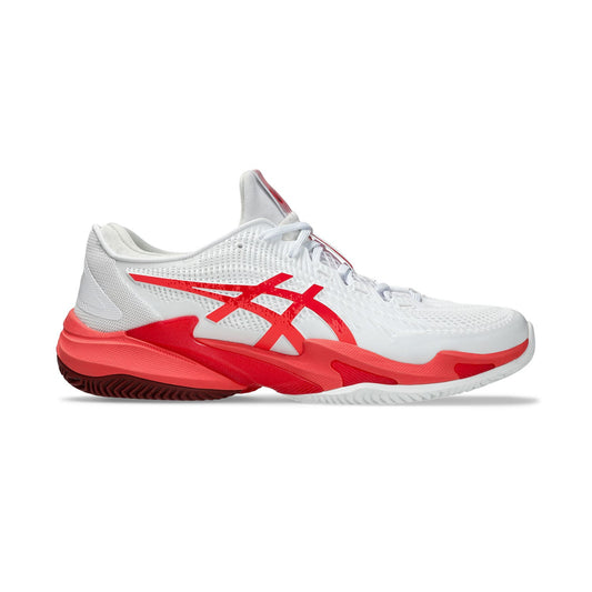 ASICS COURT FF 3 NOVAK CLAY 1041A521-966 BLANCO ROJO