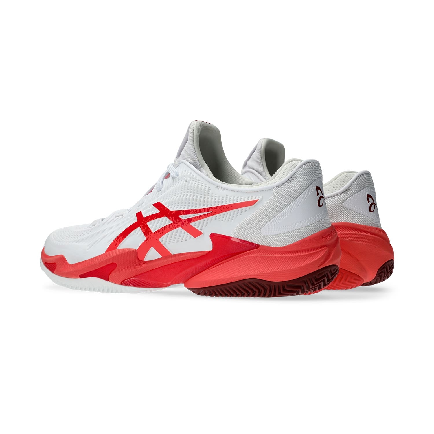 ASICS COURT FF 3 NOVAK CLAY 1041A521-966 BLANCO ROJO