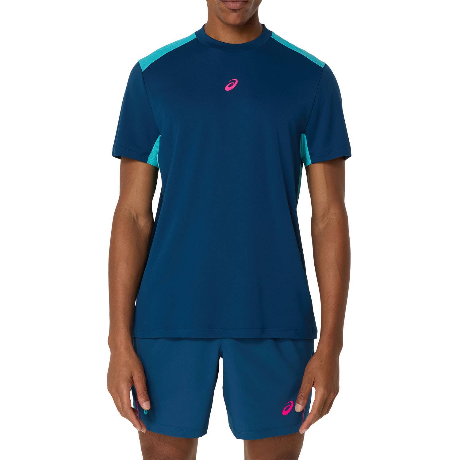 CAMISETA ASICS PADEL COURT SS AZUL