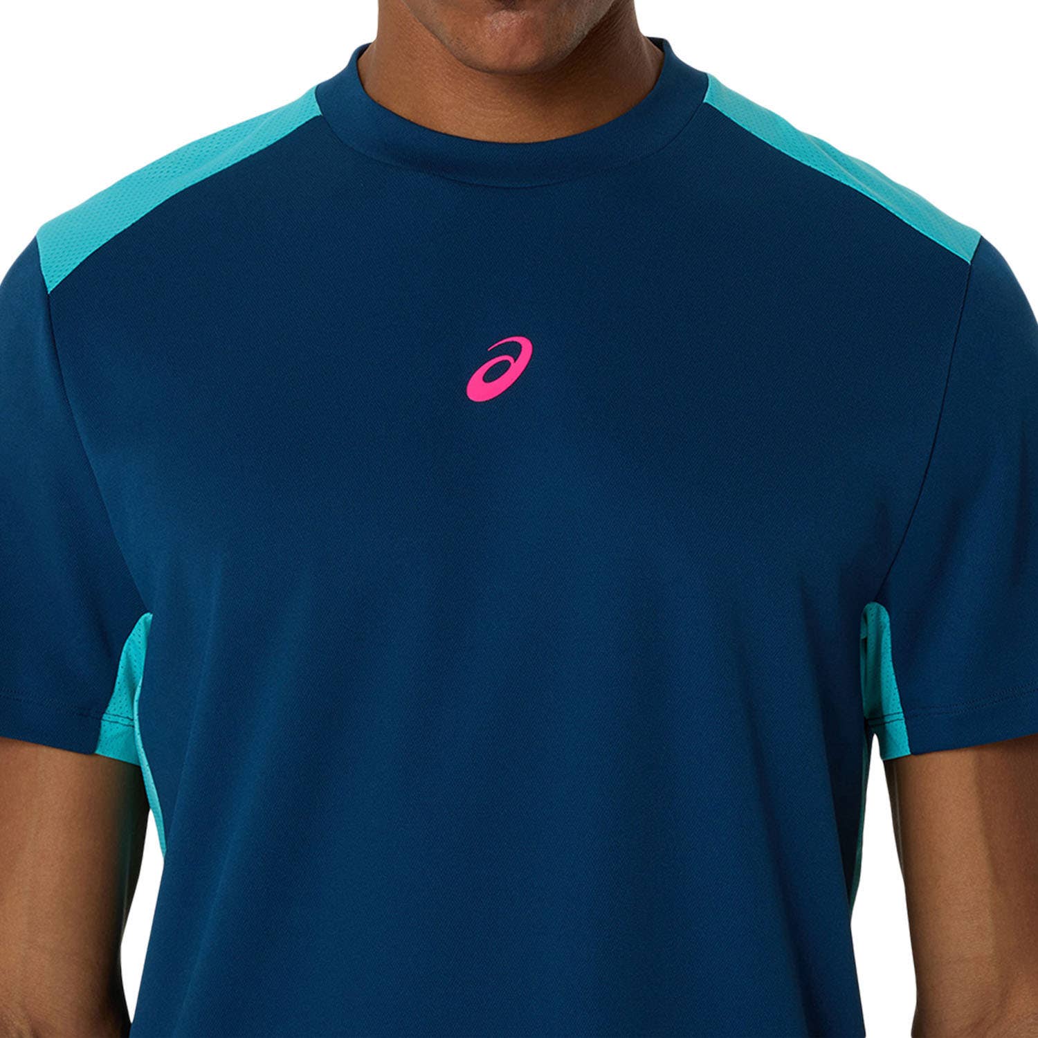 CAMISETA ASICS PADEL COURT SS AZUL