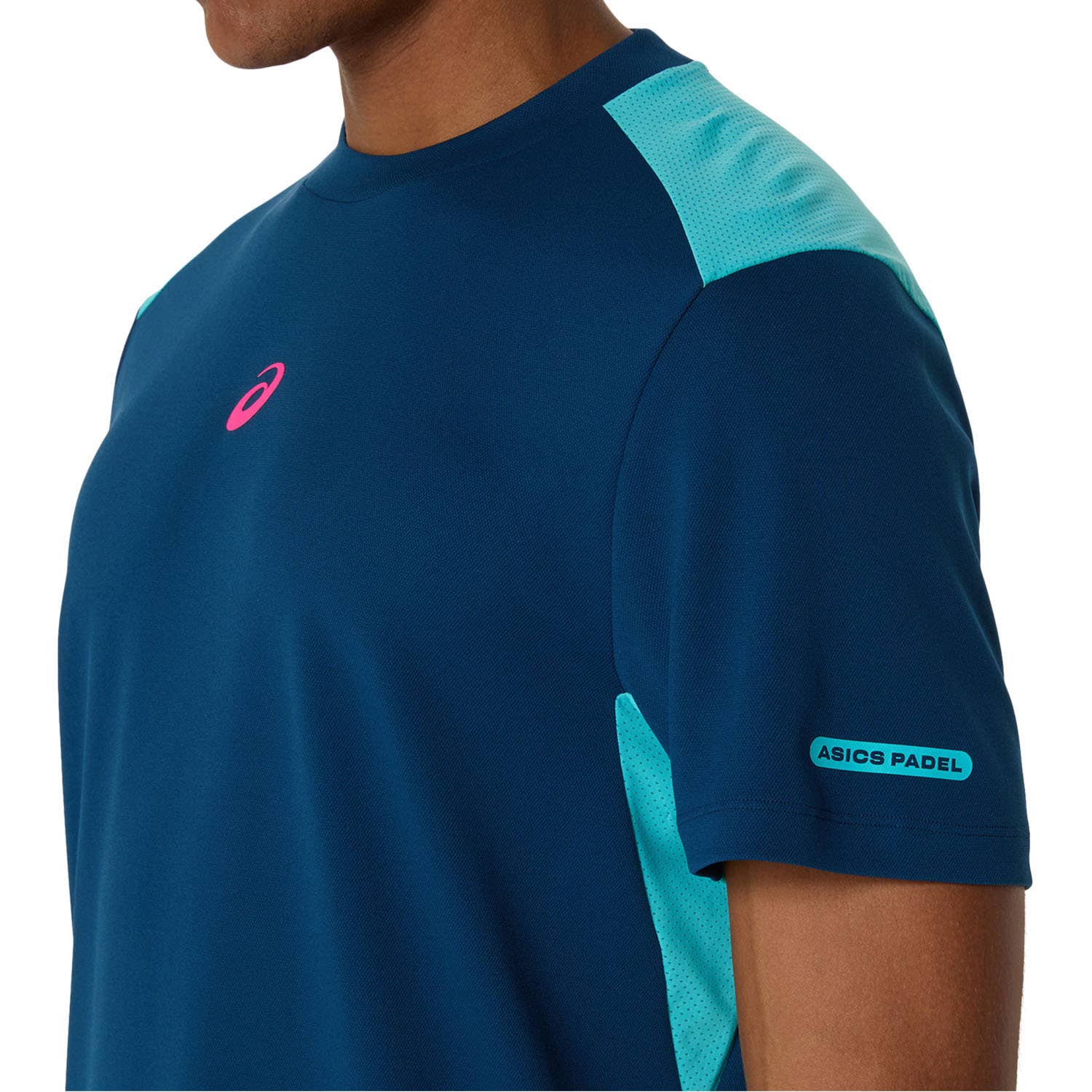 CAMISETA ASICS PADEL COURT SS AZUL