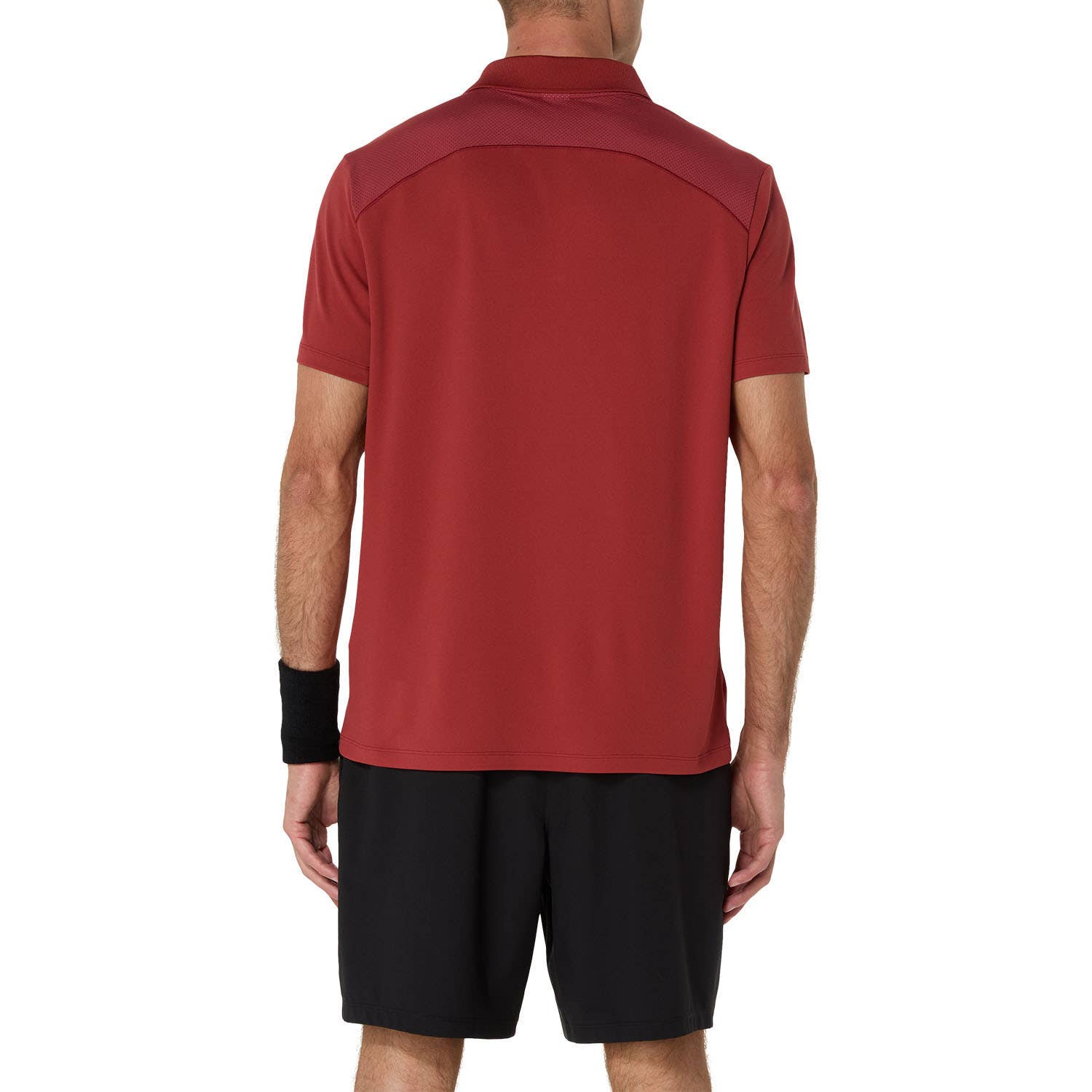 POLO ASICS COURT ROJO