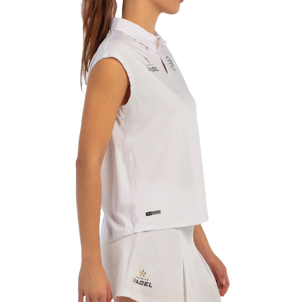 POLO BULLPADEL ACIDO MUJER BLANCO