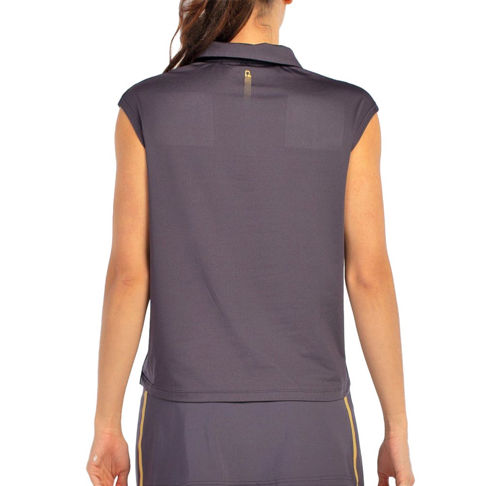 POLO BULLPADEL ACIDO MUJER GRIS