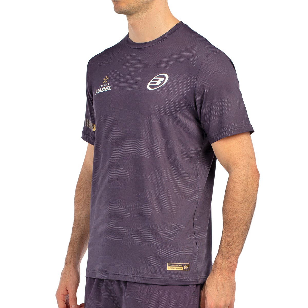 CAMISETA BULLPADEL BIZME GRIS