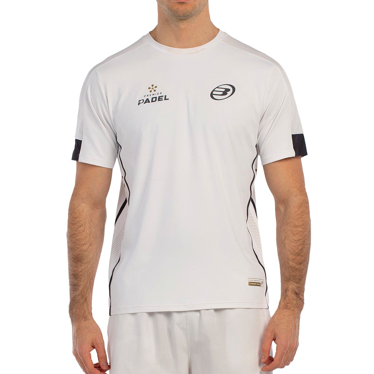 CAMISETA BULLPADEL BORNI BLANCO