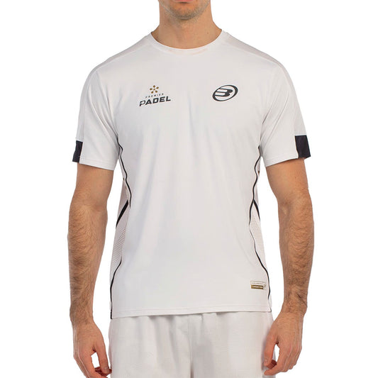 CAMISETA BULLPADEL BORNI BLANCO