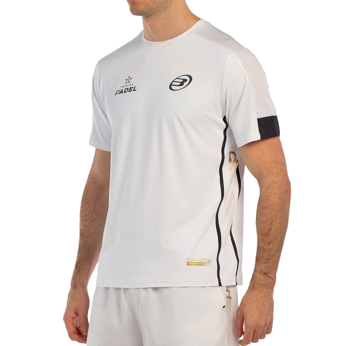 CAMISETA BULLPADEL BORNI BLANCO