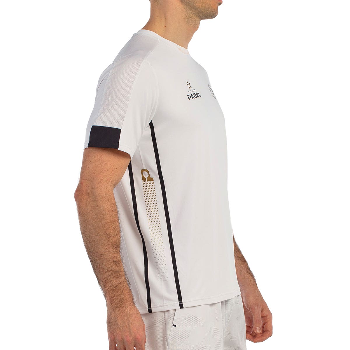 CAMISETA BULLPADEL BORNI BLANCO