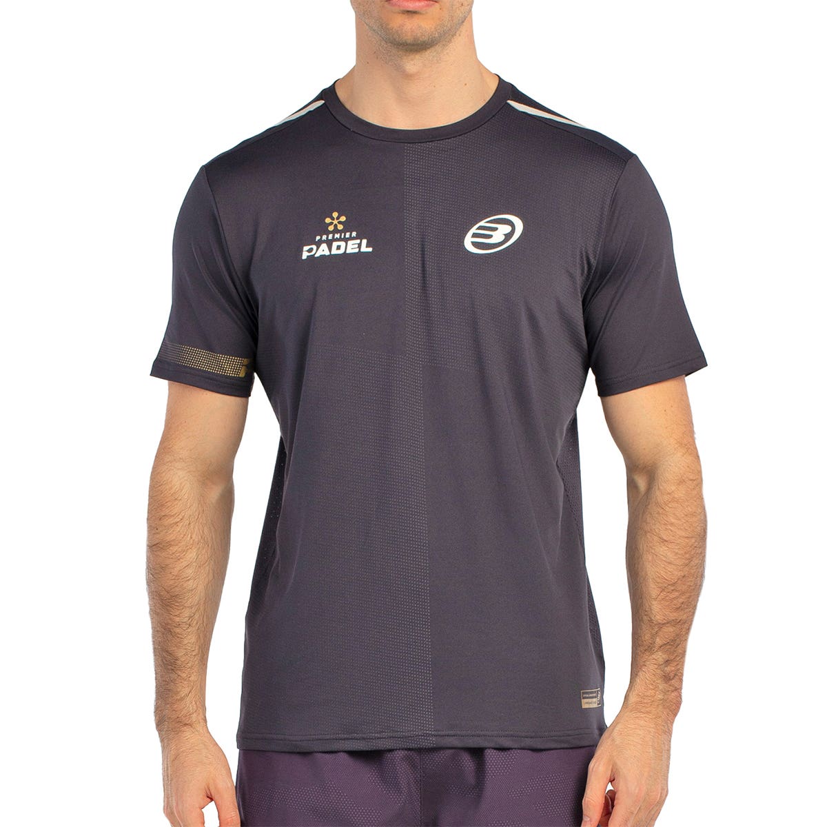 CAMISETA BULLPADEL BUQUE GRIS