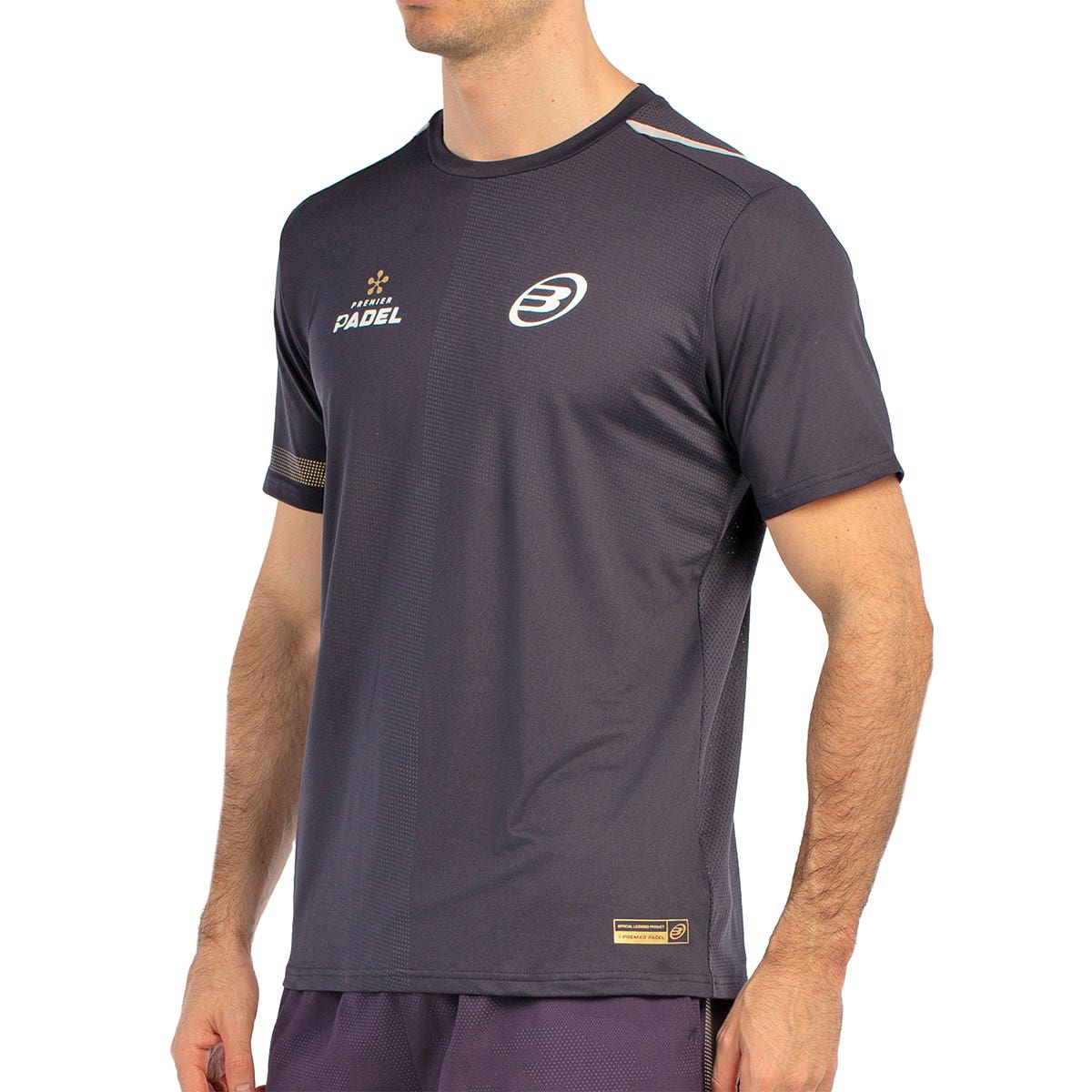 CAMISETA BULLPADEL BUQUE GRIS
