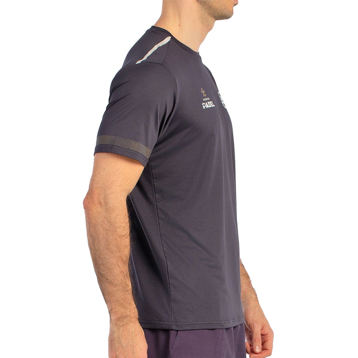 CAMISETA BULLPADEL BUQUE GRIS