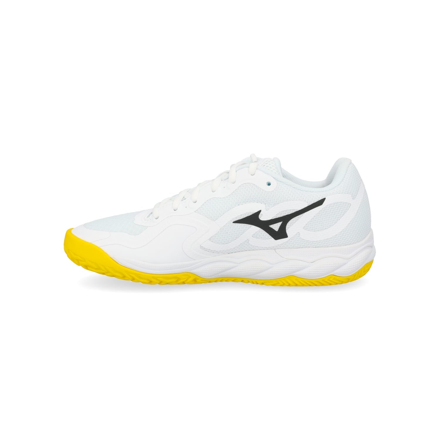 MIZUNO WAVE ENFORCE COURT PADEL 61GB2438 MUJER BLANCO/AMARILLO