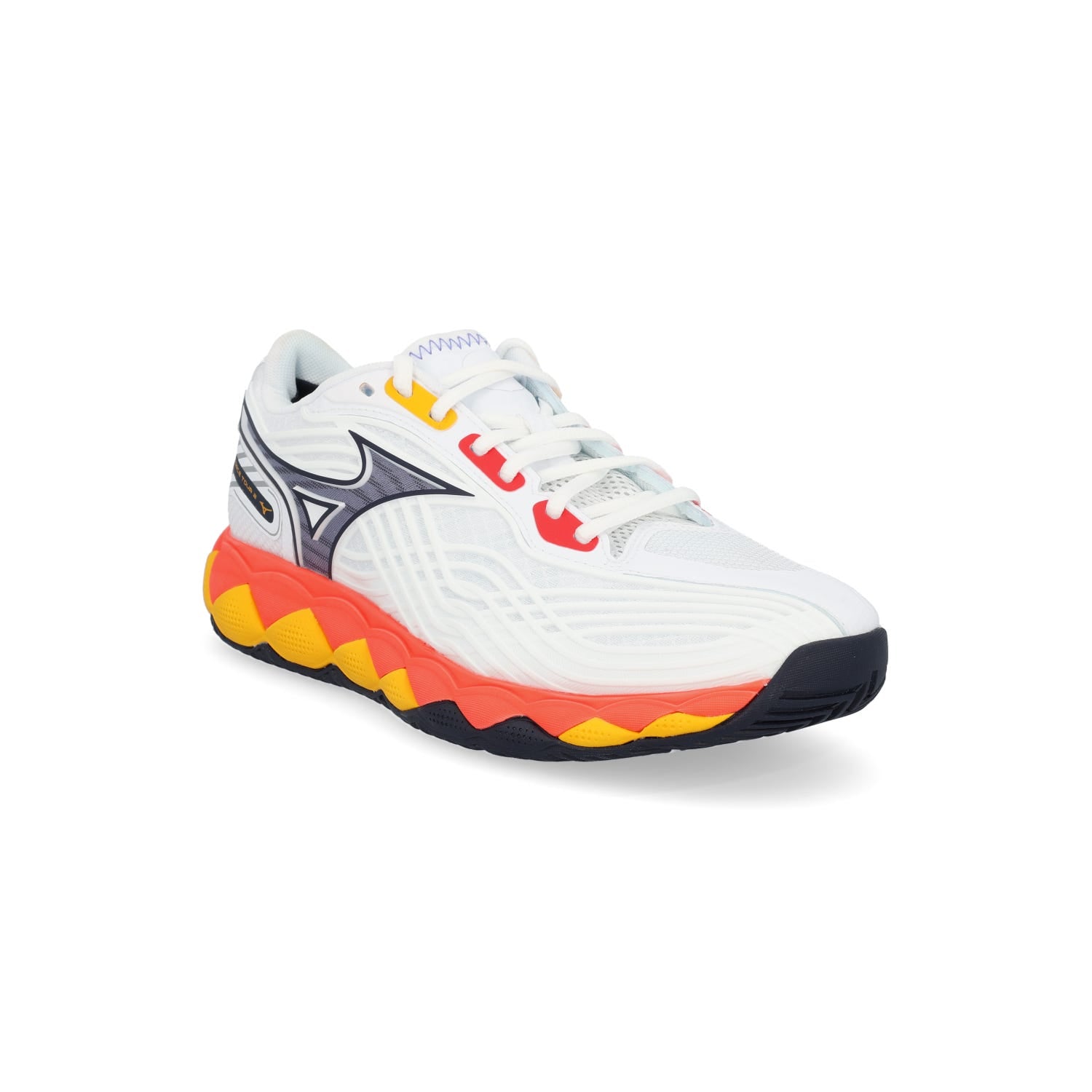 MIZUNO WAVE ENFORCE TOUR 2 AC 61GA2500 BLANCO/CORAL/CÍTRICO
